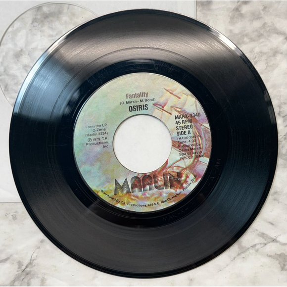 Osiris Fantality / I'll Never Let You Go 45 Funk Soul 1979 Marlin 3340 - Picture 4 of 6